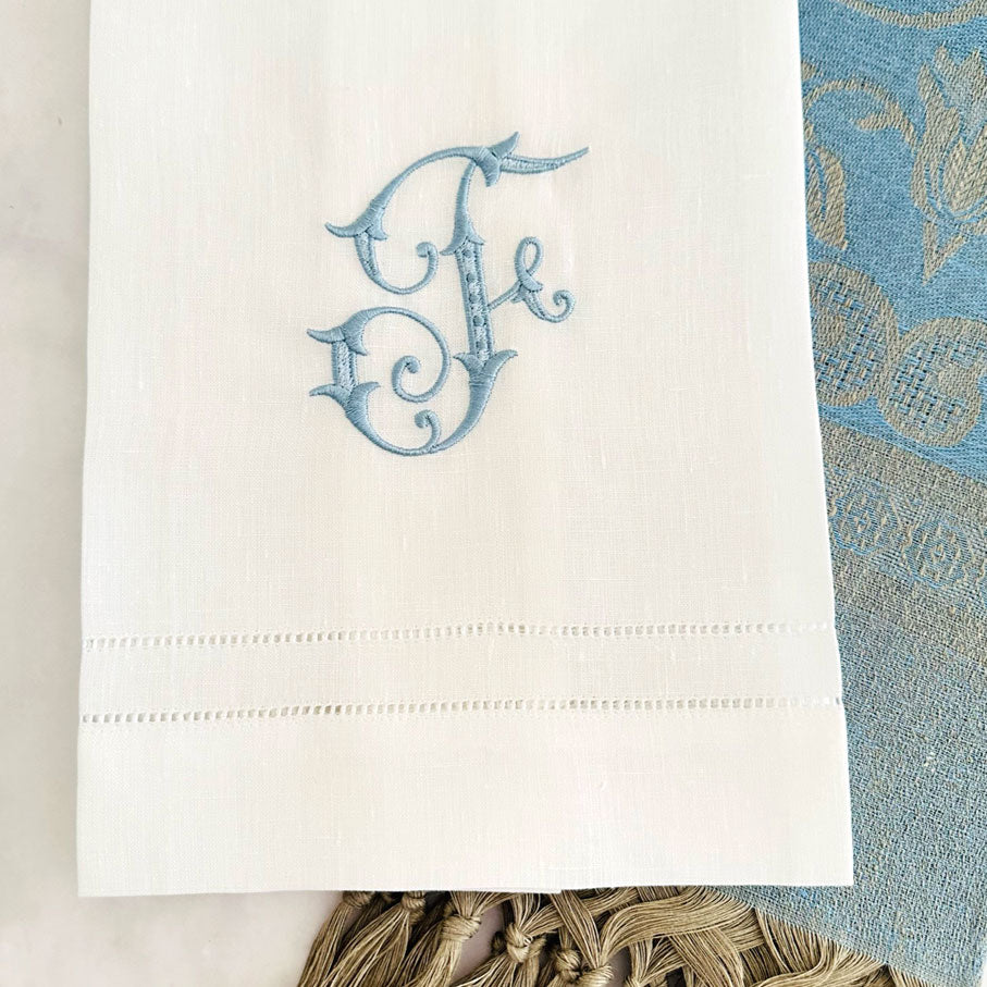 Heirloom Estate Hand Towel, White