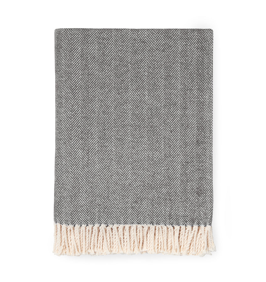 Sferra Celine Throw Charcoal