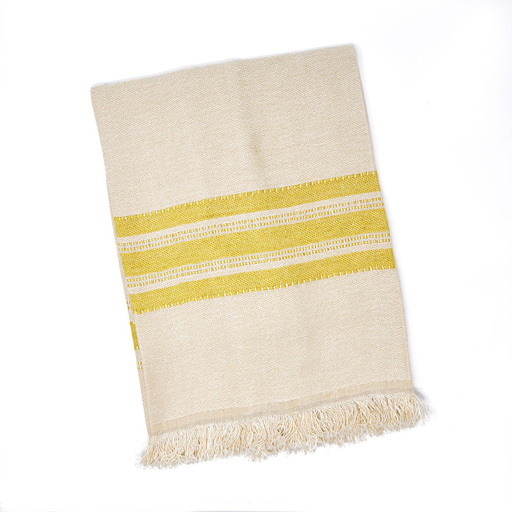 Libeco Belgian Linen Hand Towel, Mustard