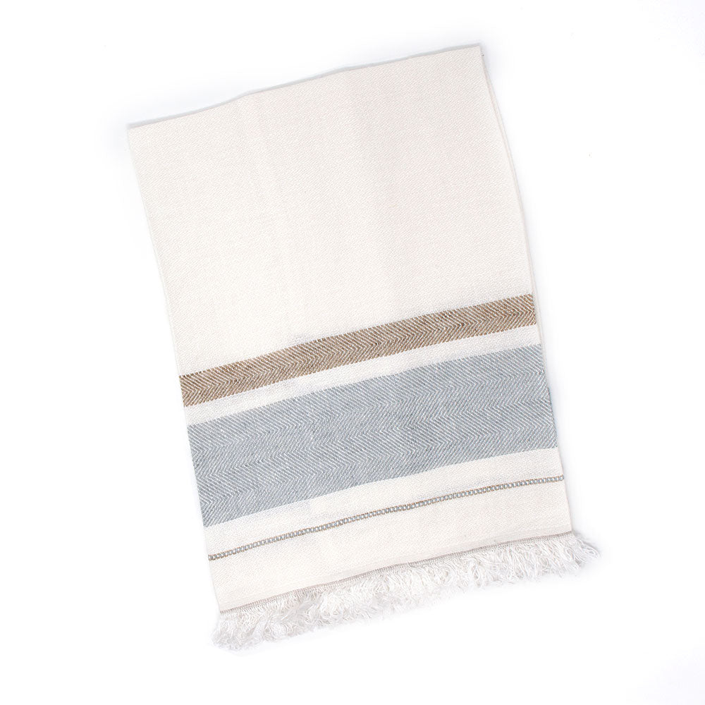 Libeco Belgian Linen Hand Towel, Oyster